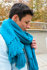 Couverture turquoise